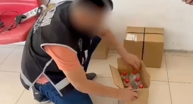 Binlerce litre sahte alkollü sıvı ele geçirildi!