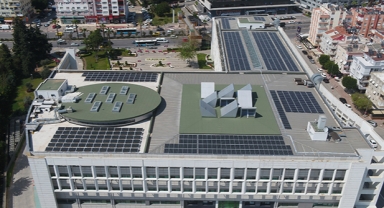 Büyükşehir'in enerjisi güneşten