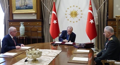 Cumhurbaşkanı Yüksek Askeri Şura kararlarını imzaladı