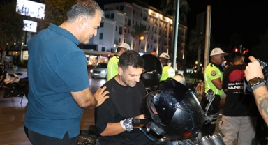 Ekiplerden motosiklet denetimi