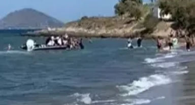 Kaçak göçmenler kaçmaya çalıştı, sahil güvenlik yakaladı