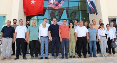 Kaymakam'dan okul incelemesi
