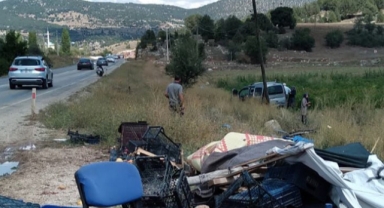 Kazada 1 kişi öldü, 2 kişi yaralandı