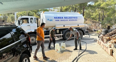 Kemer'de sondaj çalışması