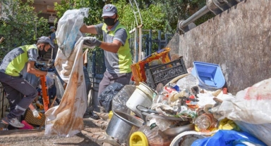 Kepez’de bir ‘çöp ev’ daha
