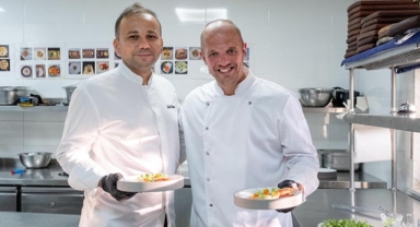Konuklara lezzet ve görsel şölen