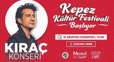 Kültür Festivali Kıraç’la başlıyor