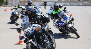 Motosikletli zabıta ekipleri eğitim aldı