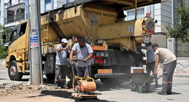 Muratpaşa için sıcakta çalışıyorlar