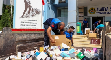 Sahte parfümler imha edildi
