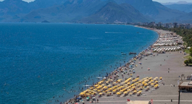 Sıcaklık artınca plajlar doldu