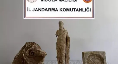 Tarihi eser operasyonu; Kral Hekatomnos'un heykeli ele geçirildi