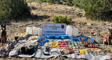Teröristlerin deposu imha edildi