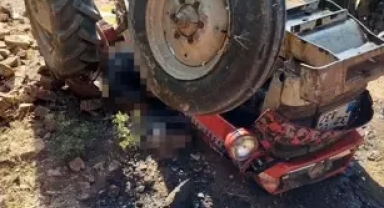 Traktör devrildi... Sürücü öldü