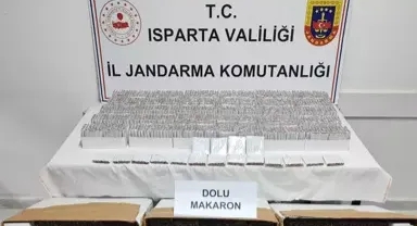 Uyuşturucu operasyonu: 86 bin 400 adet makaron ele geçirildi