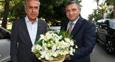 Vali Şahin’den DTO’ya ziyaret