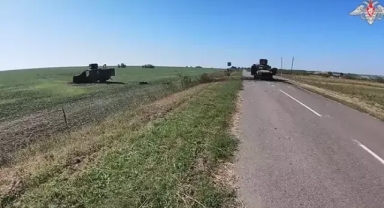 Zırhlı konvoyunu vurdu!