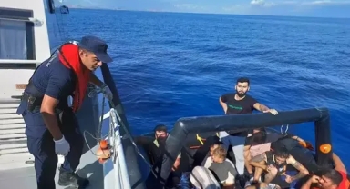 14 kaçak göçmen kurtarıldı