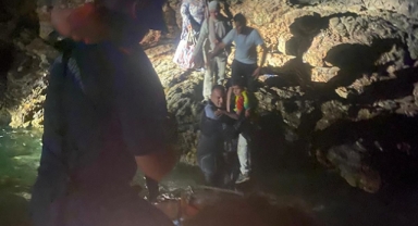 5 düzensiz göçmen kurtarıldı