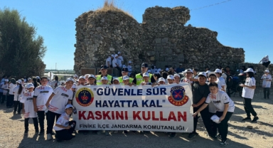 500 öğrenciye trafik eğitimi verildi