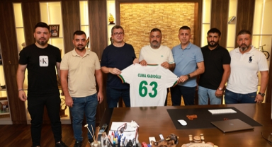 Cuma Kadıoğlu’na taraftar ziyareti