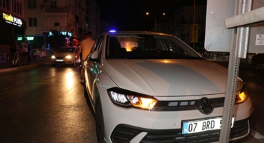 Direksiyon başında kriz geçirdi... Levhaya çarptı