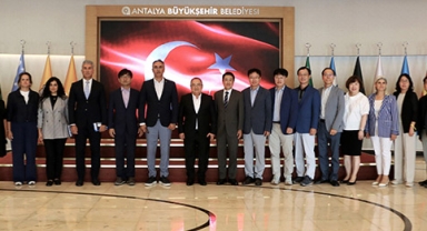 Güney Kore heyetinden ziyaret