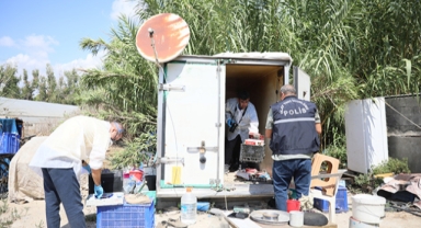 Konteynerde ölü bulundu