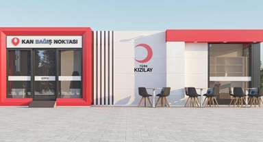 Manavgat'a sabit Kızılay kan alma birimi