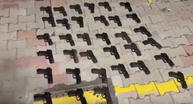 Mercek-26 operasyonu: 2 bin 511 ruhsatsız silah ele geçirildi