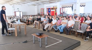 Personele afet eğitimi verildi