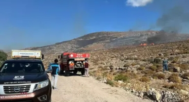 Yangın 2 saatte söndürüldü