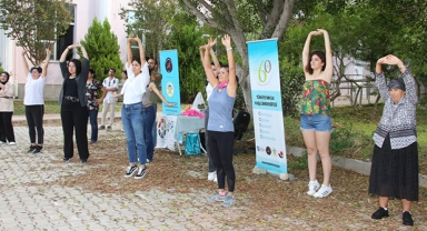 Yaşlılar Günü'nde spor etkinliği