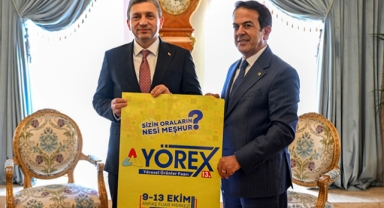 Vali Şahin ve Başkan Böcek’e YÖREX daveti