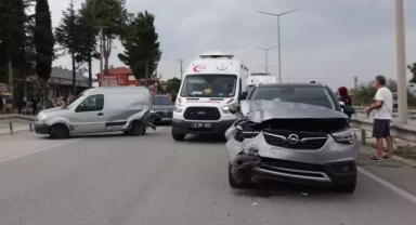 Zincirleme kazada 5 kişi yaralandı