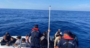 19 düzensiz göçmen yakalandı