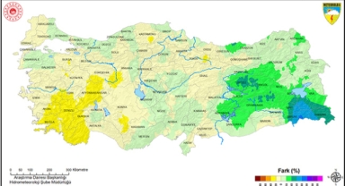 Akdeniz'de yağışlar yüzde 7 azaldı