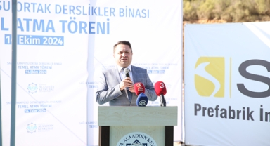 ALKÜ'de temel atma töreni