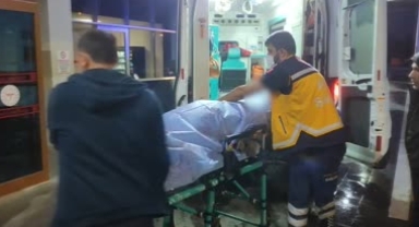 Ayağını çapa motoruna kaptırdı