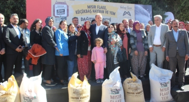 Besicilere yem desteği