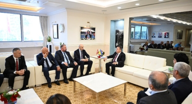 Bosna heyetinden Başkan Böcek’e ziyaret