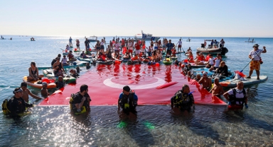 Denizde 29 Ekim coşkusu