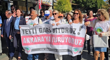 Emekliler bir kez daha isyan etti: Yetti gari!