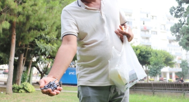Haberi olmadan vücuduna platin takılmış