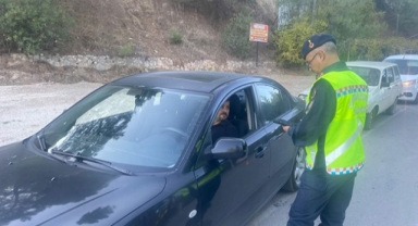 Jandarmadan trafik denetimi
