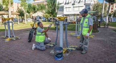 Kepez'de 45 park yenilendi
