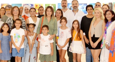 Miniklerden sergi