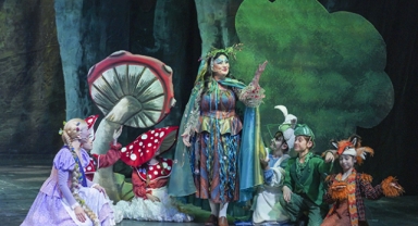 ‘Rapunzel’ sahnelendi