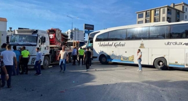 Serik'te zincirleme kaza