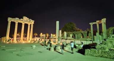 Side Apollon Tapınağı ayağa kaldırıldı